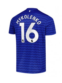 Billige Everton Vitaliy Mykolenko #16 Hjemmedrakt 2025-26 Kortermet